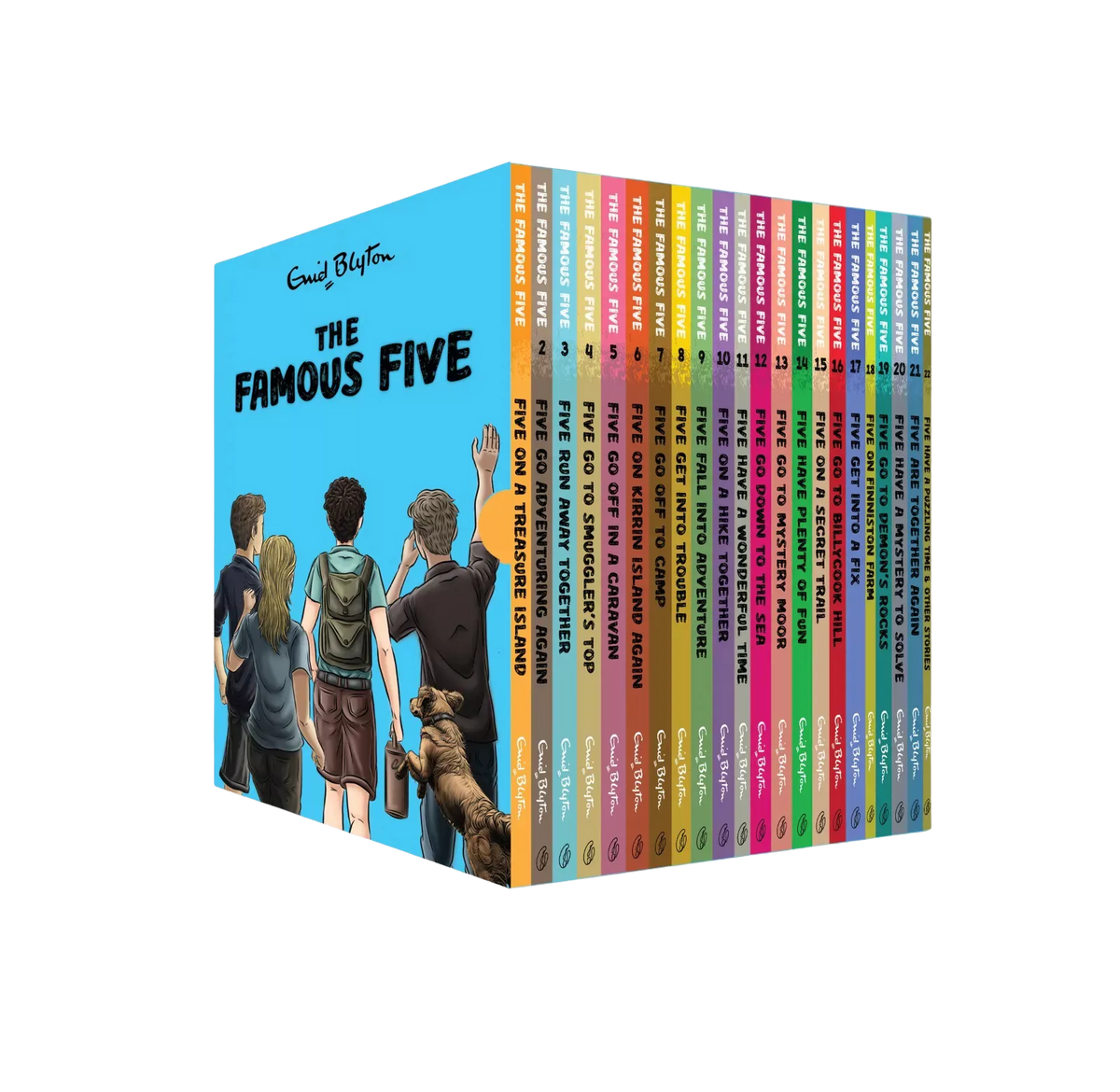 The Famous Five (22 Books Box Set) by Enid Blyton - IMTBooks
